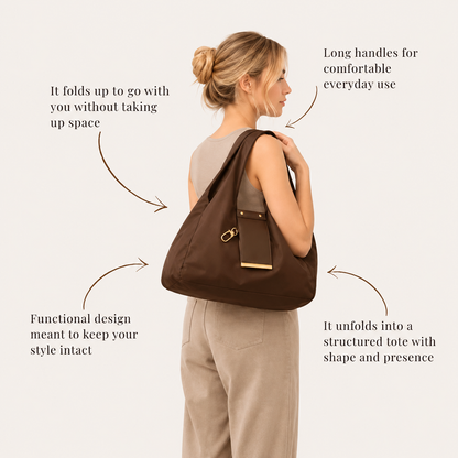 Evora LumiTote™ Foldable Everyday Tote
